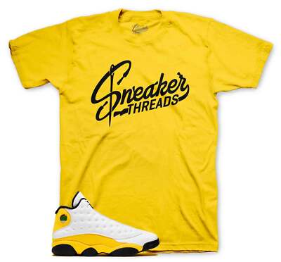Shirt To Match Jordan 13 Del Sol Sneakers - Sneaker Threads Logo Tee