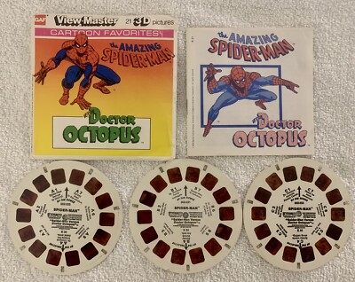 1979 Marvel The Amazing Spider-Man vs Doctor Octopus 3d View-Master