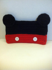 Estuche para Lápices Mickey, Nuevo Estuche para Lápices Orejas de Ratón Crochet Envío Gratis
