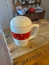 Vintage Red & White Spotty
