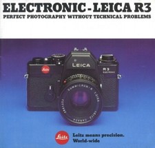 Leica R 3 Electronic Catalog 1977
