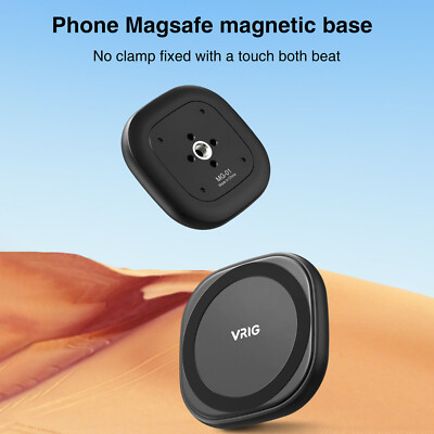 Magnetic Phone Holder Mount with 1/4 Threaded Hole for Magsafe iPhone 14 13 12
