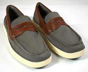 Cole Haan Mens Gray Nantucket 2.0 Penny Slot Loafer Slip On Style Round Toe  | eBay