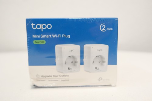 TP-LINK Tapo P100 V1 Smart-Stecker 2er Pack Tapo P100 2-pack Neu Rechnung MwSt - Bild 1 von 3