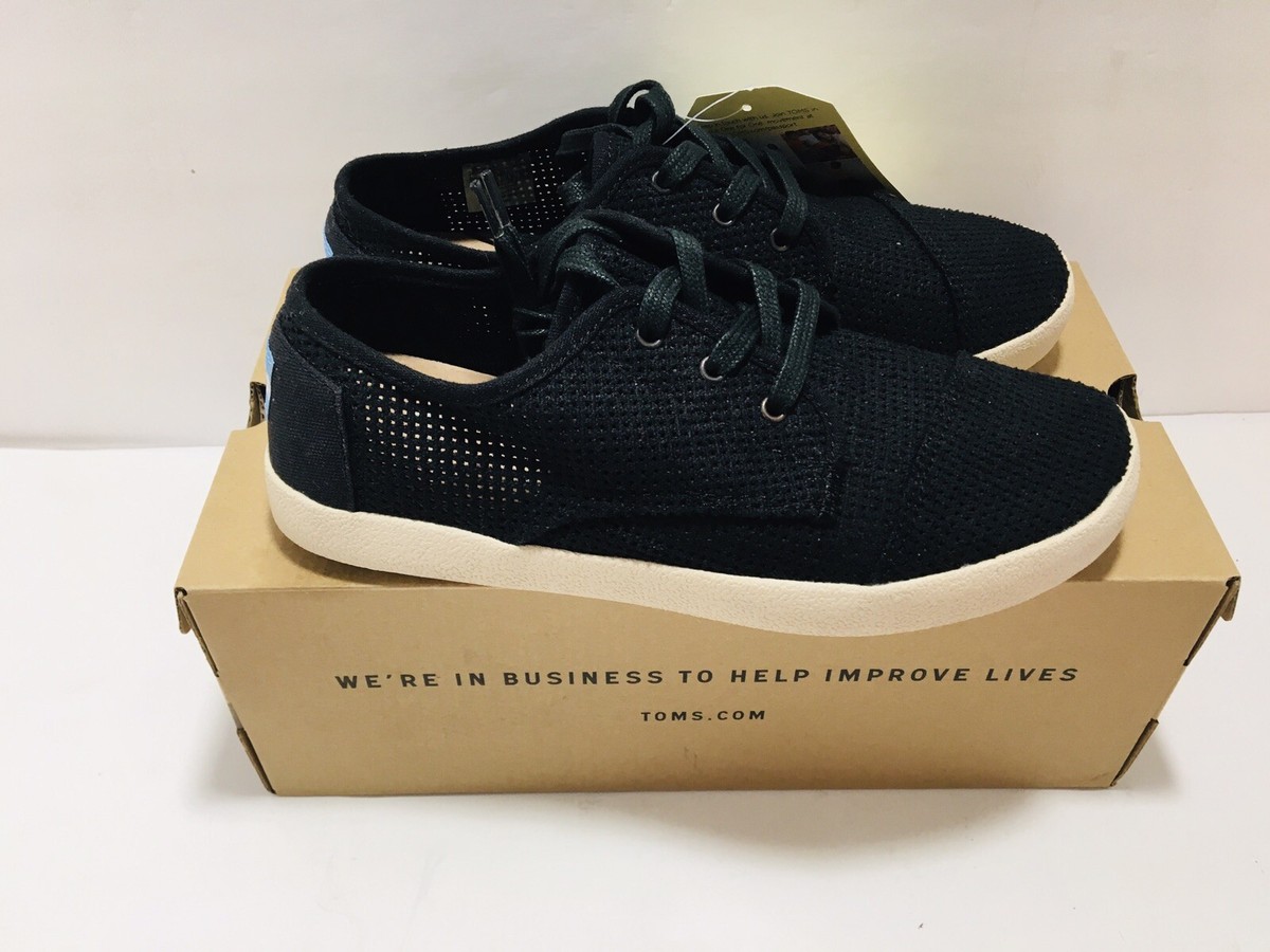 Scarpe Alte TOM'S PASEO Donna, Nere Leopardate, Taglia 7, Nuove In Scatola