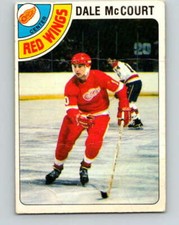 1978-79 O-Pee-Chee #132 Dale McCourt RC Rookie Red Wings V22760