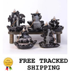 Ceramic Incense Waterfall Burner Backflow Censer Smoke Waterfall Backflow Holder