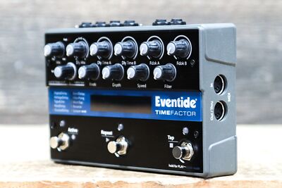 Eventide TimeFactor Nine Dual Delay & Looper Guitar Effect Pedal w