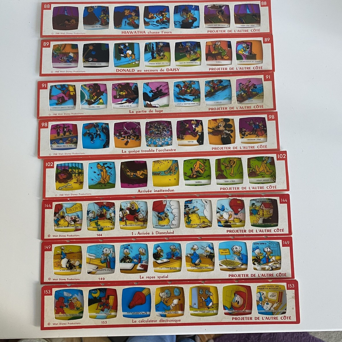 Spectacles Couleurs Pour Projecteur MINEMA – Meccano – 31 Planches De Vues – Occasion