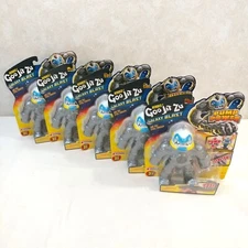 Heroes of Goo Jit Zu Galaxy Blast - AIR VAC Steel Thrash - 5 Action Figures New