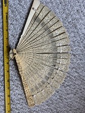 Antique Chinese Export Hang Fan 18 Century.