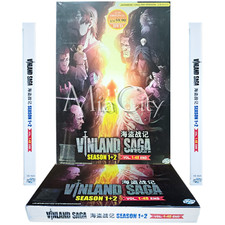 DVD Anime Vinland Saga Season 1+2 Complete Series (1-48 End) Eng Dub, All Region