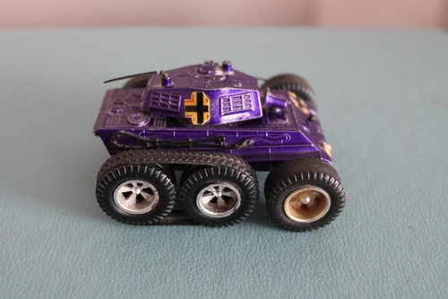 Zylmex 3.4” Purple GERMAN PROWLER Car VINTAGE Toy Diecast Hong Kong T503 Rare - Picture 2 of 8