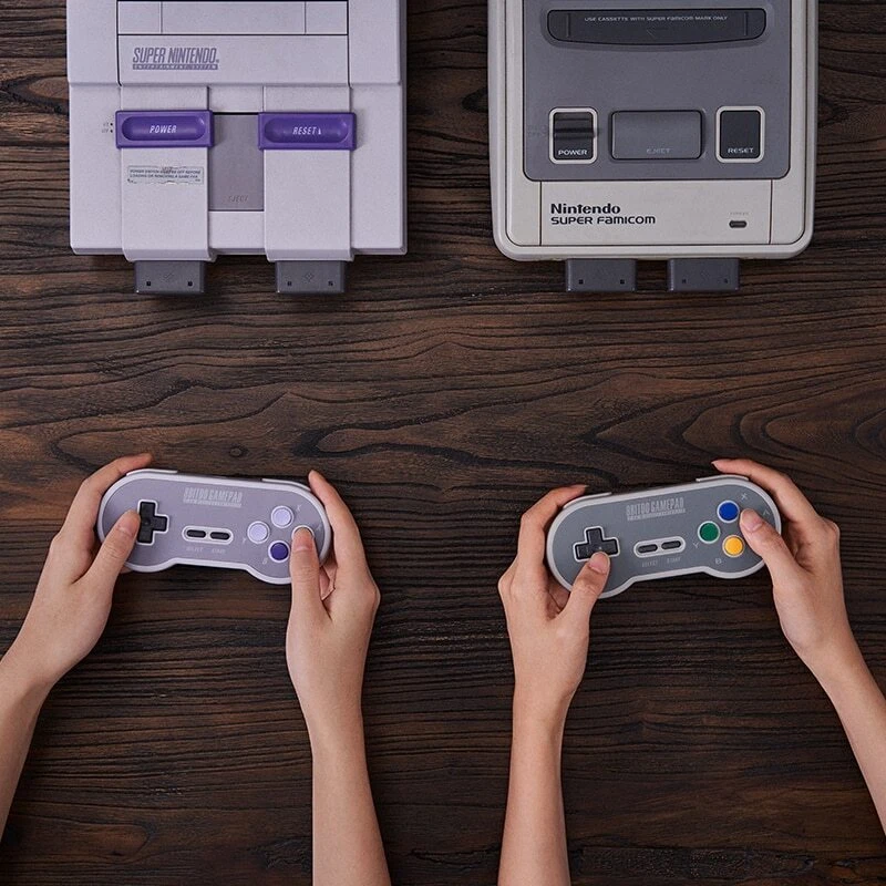 8bitdo Eight Seat Hall SF30 SN30 N30 Gamepad Game Controller for SNES/SFC/NEC - Image 3 of 4