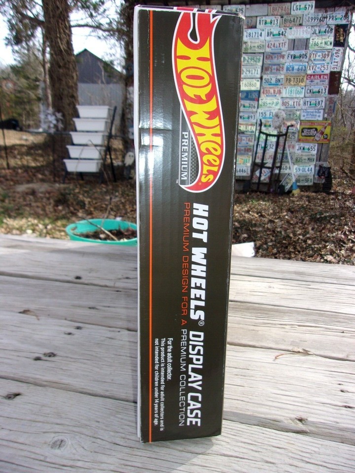 hot wheels 50 cars display case exclusive collectors 55 chevy gasser