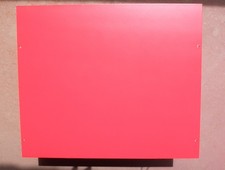 Eames ESU Modernica Eames Estuche Estudio Masonita Panel Pintado (Rojo)