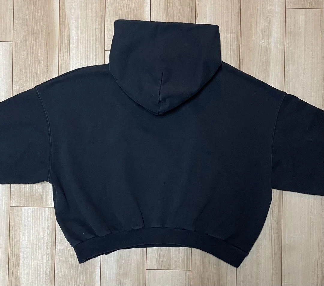 Balenciaga Adidas Felpa con Cappuccio Collaborazione Nera 1