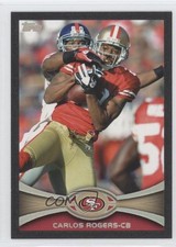 2012 Topps Black 11/57 Carlos Rogers #172 0o9