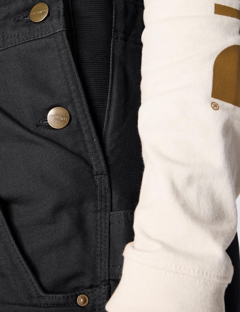 Carhartt Style Bib Overalls - Women's Insulated Duck, Relaxed Fit, S/S thumbnail 7