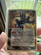 Pokémon TCG Greninja Gold Star SWSH144 - Promo Celebrazioni Stella Nera - Sigillato