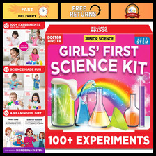 STEM Science Kit for Kids 4-8  100 Experiments  Educational Birthday Gift for
