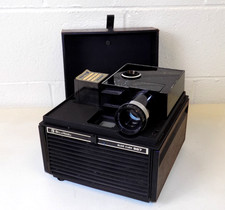 Bell  Howell Slide Cube 987 Projector Vintage Tested Works READ Desc