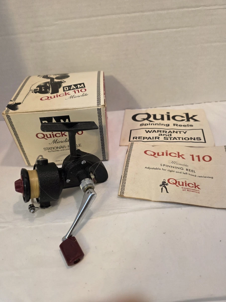 Dam Quick Reel 110 In Vintage Spinning Fishing Reels for sale - eBay