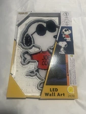 🔥🐶Peanuts Snoopy “Joe Cool” 15 x 10 LED Wall Art🐶🔥*LIMITED STOCK*