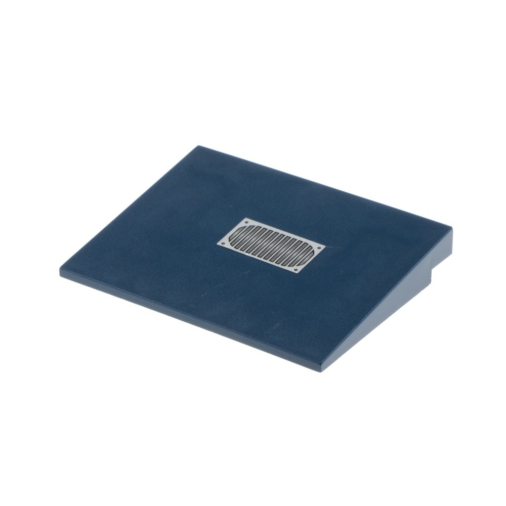 1X Lego Roof Brick 10° 6X8X1 Dark Blue Ramp Sloped Tile Plate 8635 4515