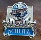 Vintage 1970's Schlitz Beer Sign Box Style 11"x11" See Photos