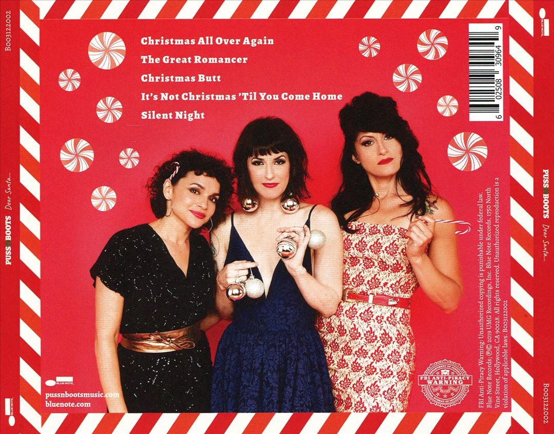 Puss N Boots Dear Santa... New Cd
