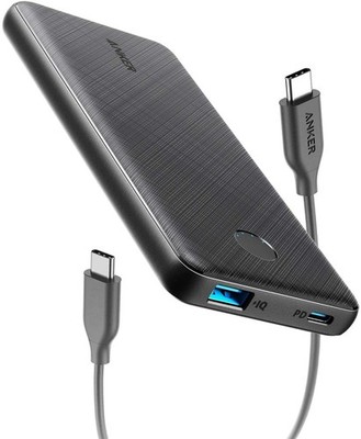 Anker 18w PowerCore Slim 1000 PD 10000 mAh USB-C Power Bank