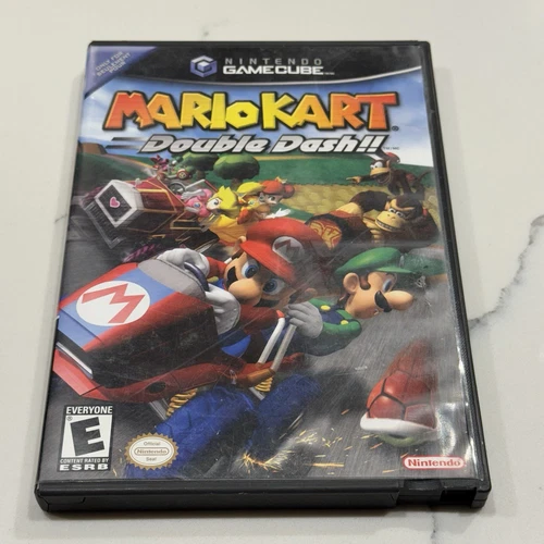 Mario Kart Double Dash (Nintendo GameCube, 2003) Complete CIB Manual TESTED