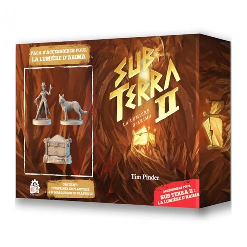 Внутри коробки настольные игры Sub Terra 2 Spielfiguren-Набор для игры в Ариму- Ru