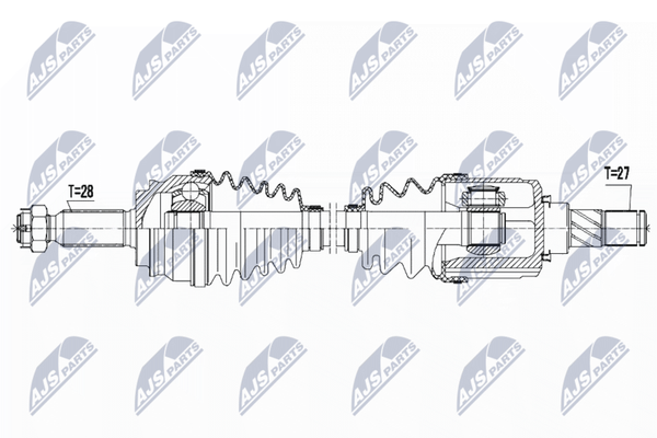 NTY Antriebswelle NPW-CH-046 FüR Jeep-image