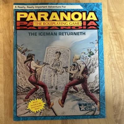 West End Paranoia Iceman Returneth VG+