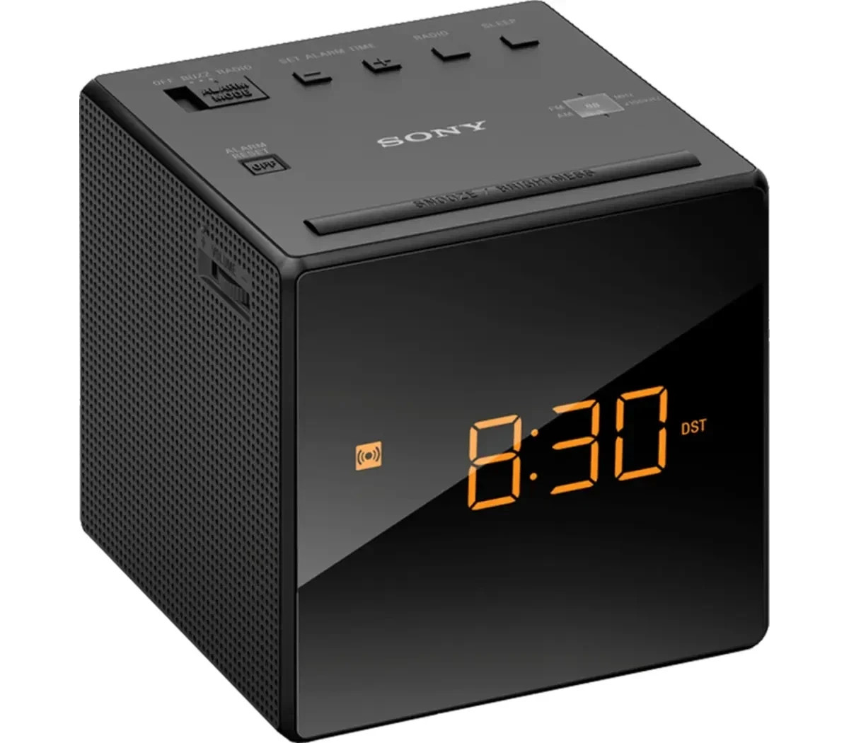 Sony ICF-C1B | AM/FM - Alarm Clock Radio with Battery Backup | Black | NEW