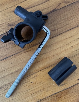 Alesis Drum Rack Clamp Set-1.5 Inch Mount L-Rod Surge Strike Roland #IG4