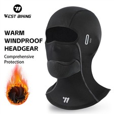 WEST BIKING Winter Fleece Sports Cycling Full Face Mask Balaclava Headgear Cap