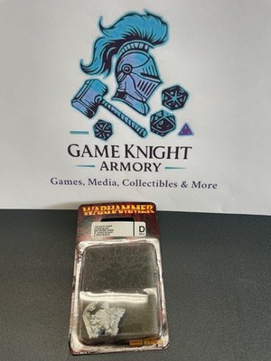 Vtg GW Warhammer PR12 The White Dwarf Grombindal MIB LE RARE OOP Promo Metal New