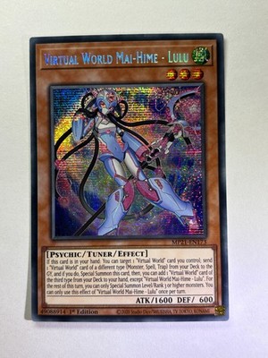 Virtuelle Welt Mai-Hime - Lulu MP21-DE173 Secret Rare 1. Auflage Karte NM