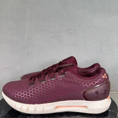 Under Armour HOVR Reactor Maroon Michelin Sole HTF Bluetooth Womens Size 6.5 US 