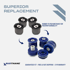 AUTOACER 4p HD Rear Subframe Poly Mount Bushes Front & Rear For BMW E53 X5 00-07