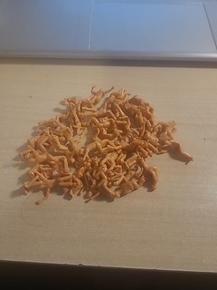 Subbuteo Spectators X 47 Unpainted Vgc