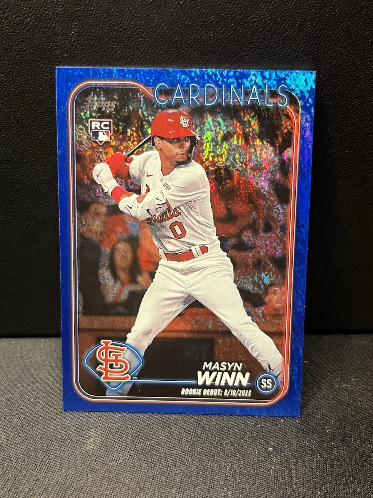Masyn Winn 2024 Topps Update Rookie Blue 213/999 #US272 RC STL CARDINALS RC