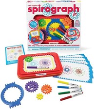Spirograph Jr. Jumbo Sized Gears Classic Retro Toy For Spiral Drawing Art Desi
