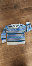 Janie Jack Fair Isle Knit Sweater Toddler 2T VGUC