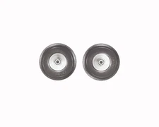 10″ Flat-Free Solid Polyurethane Tires—Set of 2 Never-Puncture Wagon/Cart Wheels