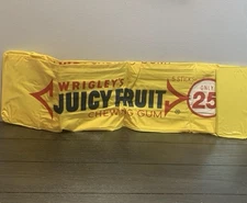 Vintage 1999 Wrigley’s Gum Juicy Fruit 25 Cents Store Display Inflatable NOS