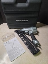 NEW Metabo HPT NT65MA4 (S) Angled Pneumatic Air Finish Nailer w/ Case, 15-Gauge